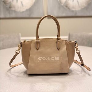 Coach Tan Leather shoulder bag